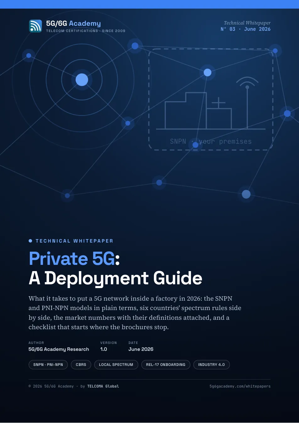 Private 5G: A Deployment Guide — whitepaper cover